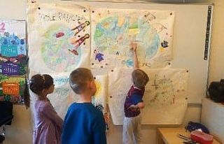 İlkokul öğrencileri, eTwinning ile değerleri öğrendi