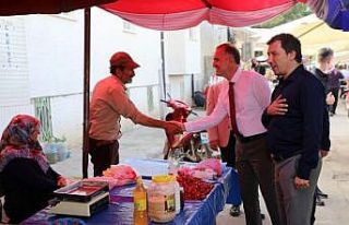 İnegöl Pazartesi Pazarında trafik sorunu çözüldü