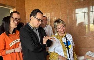 İngiliz yapımcı Tracey Seaward, Ukraynalı çocukları...