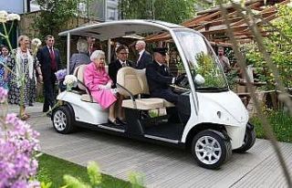 İngiltere Kraliçesi II. Elizabeth Londra’daki...