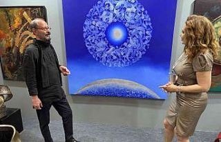 İranlı Ressam Ahmet Nejat’ın eserleri İstanbul’da...