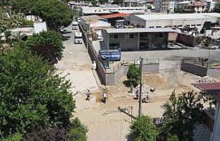 İsabeyli’de yangından etkilenen yollar yenilendi