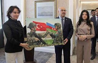 İzmir’de Türkiye ile Azerbaycan resim sergisi