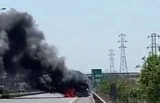 İzmir’de yakıt yüklü tanker alev aldı