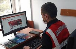 Jandarma 65 yasadışı siteyi tespit ederek kapattı