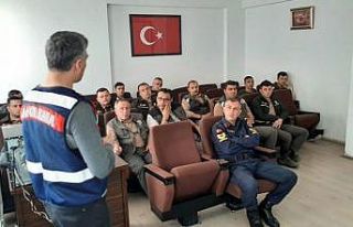Jandarmadan ormancılara kenevir tanıtıldı