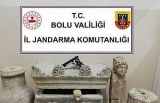 Jandarmadan tarihi eser operasyonu: 1 gözaltı