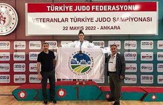 Judo antrenörü Türkiye Şampiyonu oldu