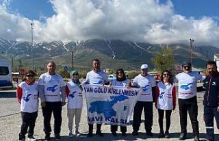 Kadınlar Van Gölü için yürüyor