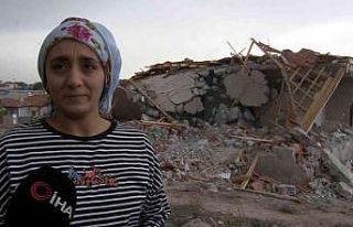 Kadir Gecesi’nde kaçak ev yıkımına tepki