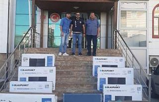 Kahta’da 10 televizyon çalan hırsız yakalandı