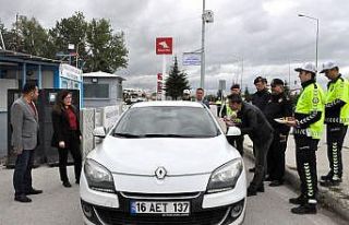 Kalmakam Görmüş’ten sürücülere emniyet kemeri...