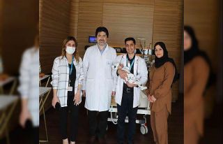 Kalp hastası Iraklı bebek Gaziantep’te sağlığına...