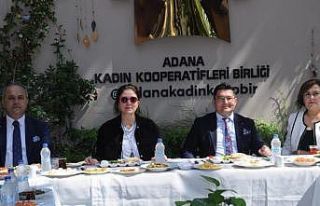 Kan: "Kadınlarımızın yaptığı ürünleri...