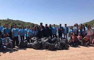 Kapıdağ ve Kirazlı Manastırı’nda çevre temizliği