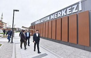 Karatay Trafik Eğitim Parkı açılış için gün...