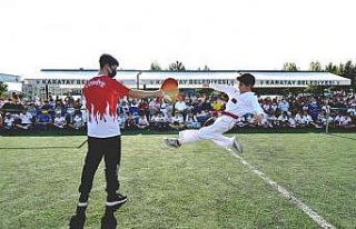 Karatay Yaz Spor Okulları’nın ön kayıtları...