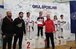 Karatede Türkiye şampiyonu oldu