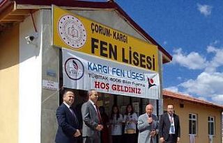 Kargı fen lisesi’nde bilim fuarı açıldı