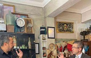 Kaymakam Bayar, Bodrum Müzayede’yi ziyaret etti