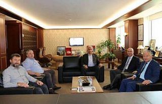 Kaymakam Duru’dan veda ziyareti