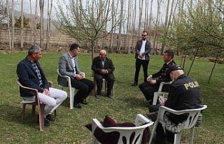 Kaymakamdan şehit ve gazi ailelerine bayram ziyareti