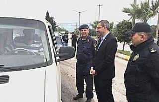 Kaymakamlı trafik denetimi