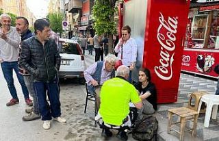 Kaza yapan araç sürücüsü 93 yaşında çıktı