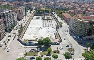 Kent Meydanı ve Yer Altı Otoparkı Projesinde sona...