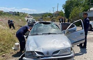 Kepsut’ta trafik kazası: 2 yaralı
