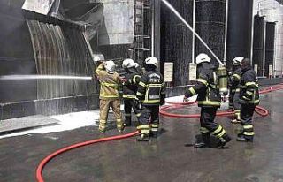 Kırıkkale OSB’de sıcak dakikalar, fabrikada yağ...