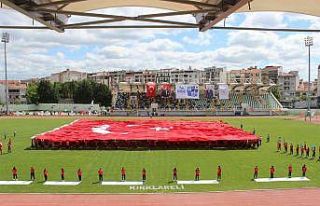 Kırklareli’de 19 Mayıs coşkuyla kutlandı