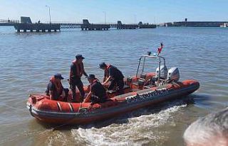Kıyıya vuran yunus, ekipler tarafından kurtarıldı