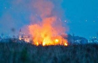 Kızılırmak Deltası’nda çıkan yangın büyümeden...