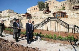 Kızılkoyun nekropol alanında yeni yeşil alan