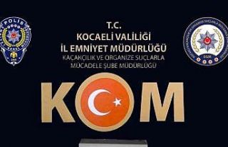 Kocaeli’de 150 bin adet kaçak makaron ele geçirildi