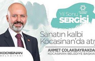 Kocasinan akademi’de yıl sonu sergisi