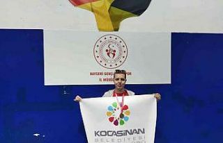 Kocasinan’ın özel sporcusuna otizm engel olmadı