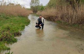 Konya’da baraj sularına serpme ağ atan kaçak...