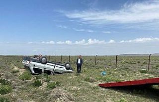Konya’da otomobil takla attı: 1 ölü, 3 yaralı