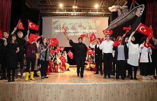 Körfez’de öğrencilerin 19 Mayıs gösterileri...