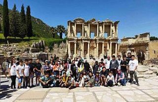 Köyceğizli öğrenciler Efes, Şirince ve Kuşadası’nı...