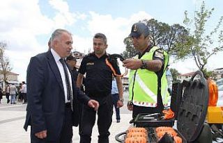 Kula’da emniyet kemerinin önemi simülasyon aracı...