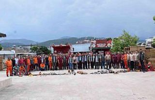 Kumluca’da Orman İşletme personellerine yangınlara...