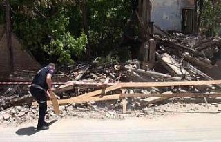 Kütahya’da tarihi ’Gavur Hamamı’ yıkıldı