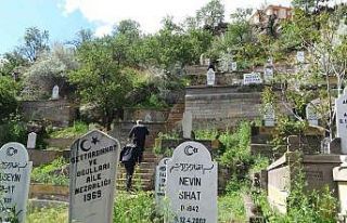 Liseli eski sevgililerin mezarlıktaki buluşması...