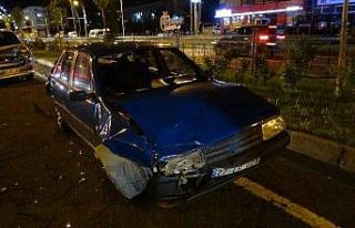 Malatya’da 4 araç birbirine girdi, trafik kilitlendi