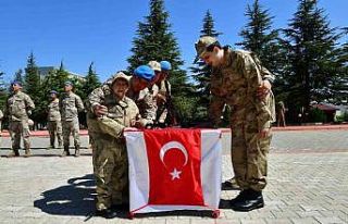 Malatya’da engelliler askerlik sevinci yaşadı