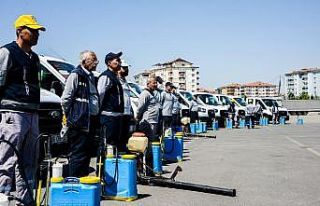 Malatya’da ilaçlama çalışmalarına hız verildi