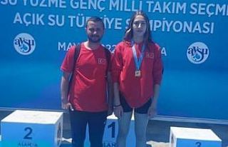 Malatyalı yüzücü Narin Dünya Şampiyonasına...